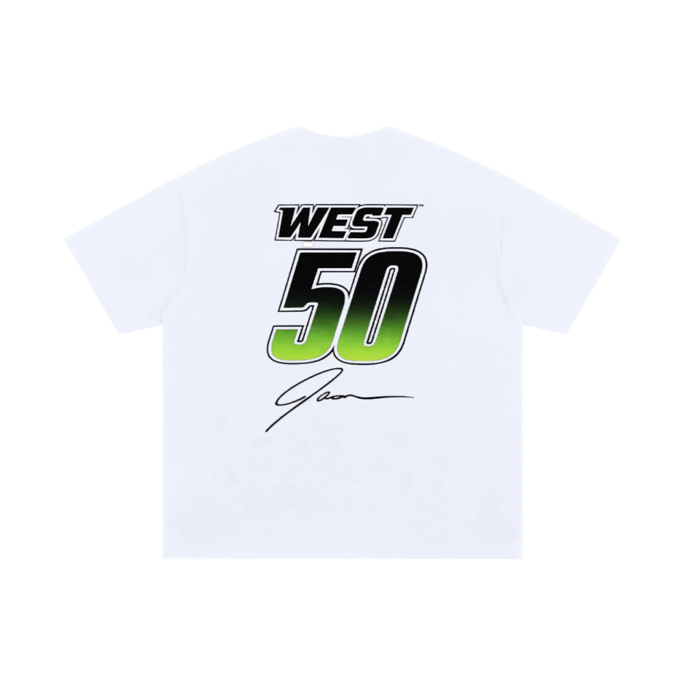 JASONWEST 50 'SIGNATURE" TEE (WHITE)
