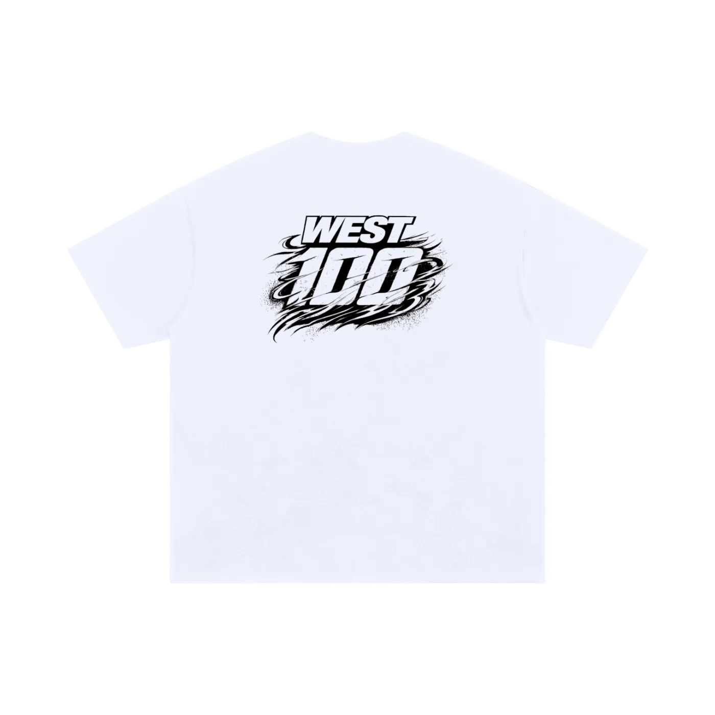 BRADWESTMX "100" TEE (WHITE)