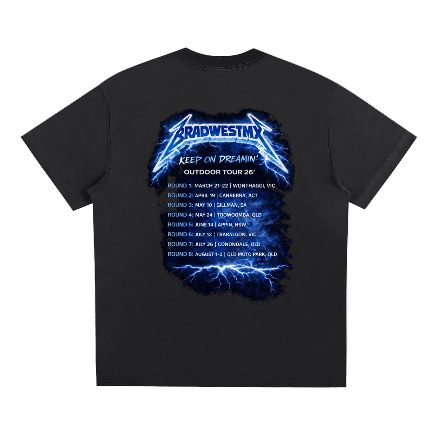 BradWestMx Outdoor Tour 26’ Tee