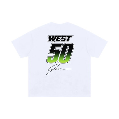 JASONWEST 50 'SIGNATURE" TEE (WHITE)
