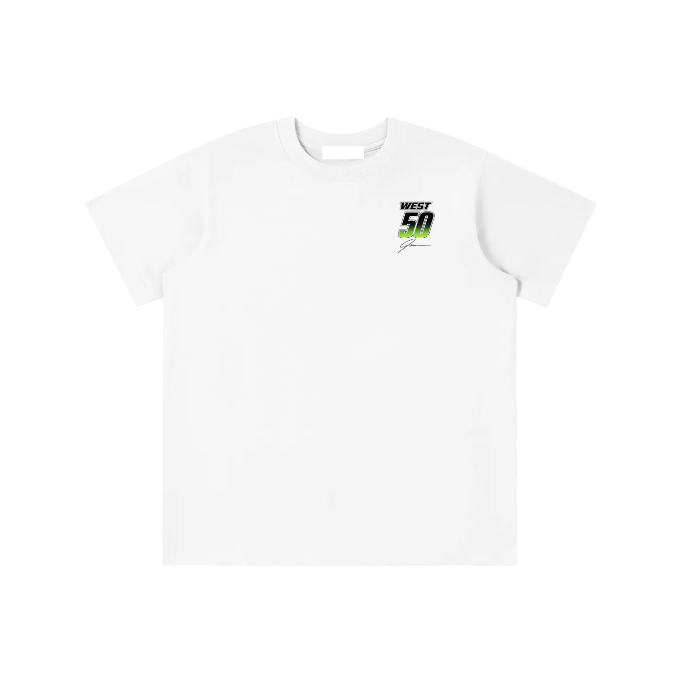 JASONWEST 50 "SIGNATURE" KIDS TEE (WHITE)
