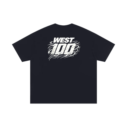 BRADWESTMX "100" TEE (BLACK)
