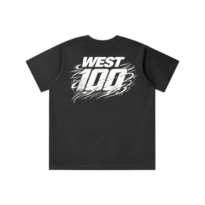 BRADWESTMX "100" KIDS TEE (BLACK)