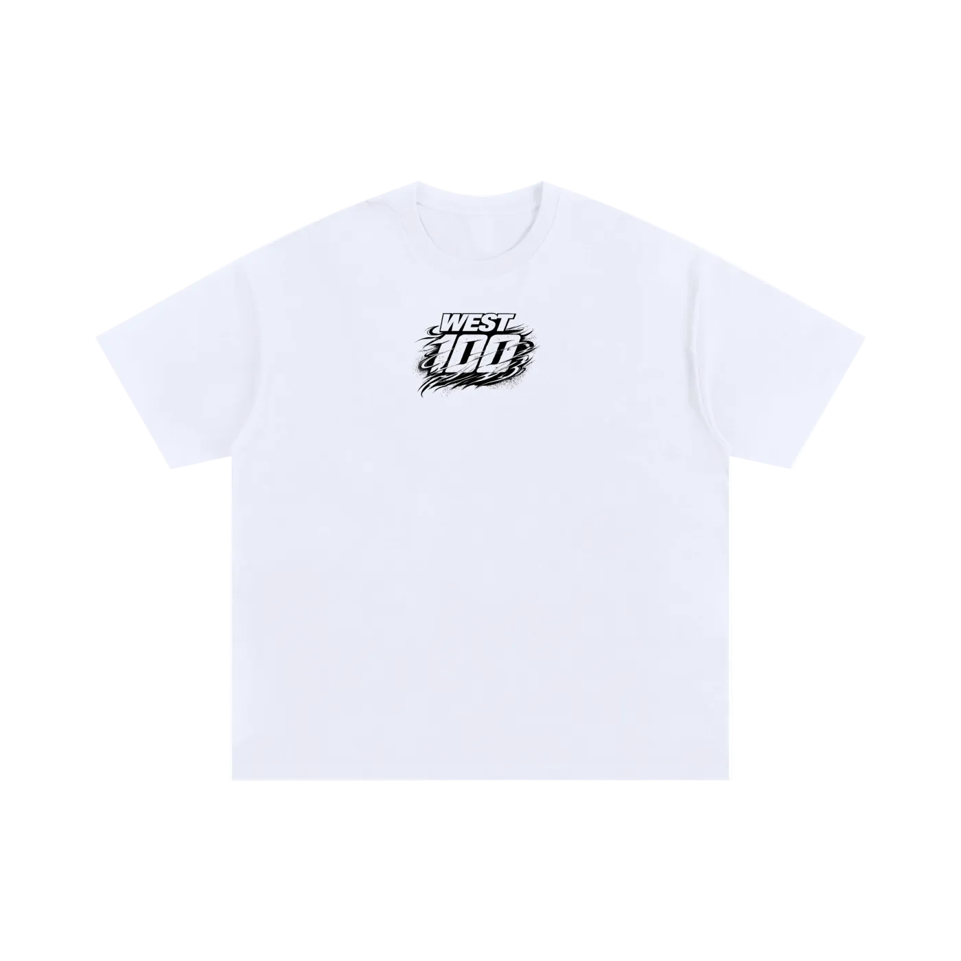 BRADWESTMX "100" TEE (WHITE)