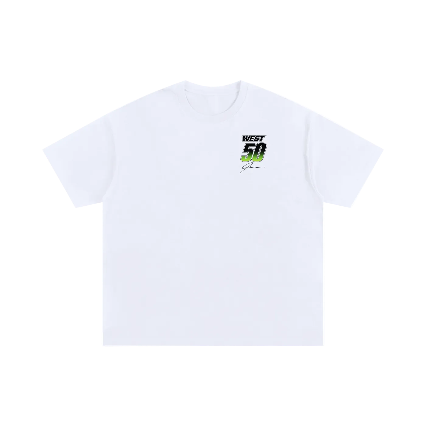 JASONWEST 50 'SIGNATURE" TEE (WHITE)